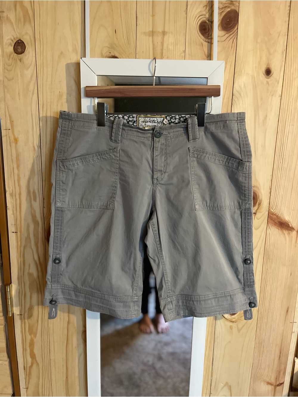 Aventura Organic Cotton Bermuda Shorts W/ Roll Tabs